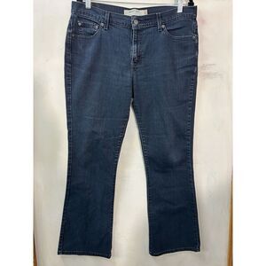 Levi's Womens 515 Low Rise Bootcut Stretch Jeans Size 14‎ Mis M Black